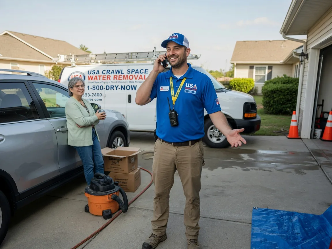 Crawl Space Water Removal Wilburton, OK FAQs
